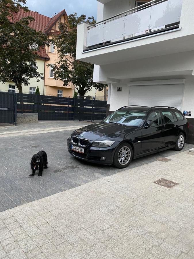 Apartament Apartament przy parku z dużym tarasem ,prywatny parking Świnoujście Zewnętrze zdjęcie